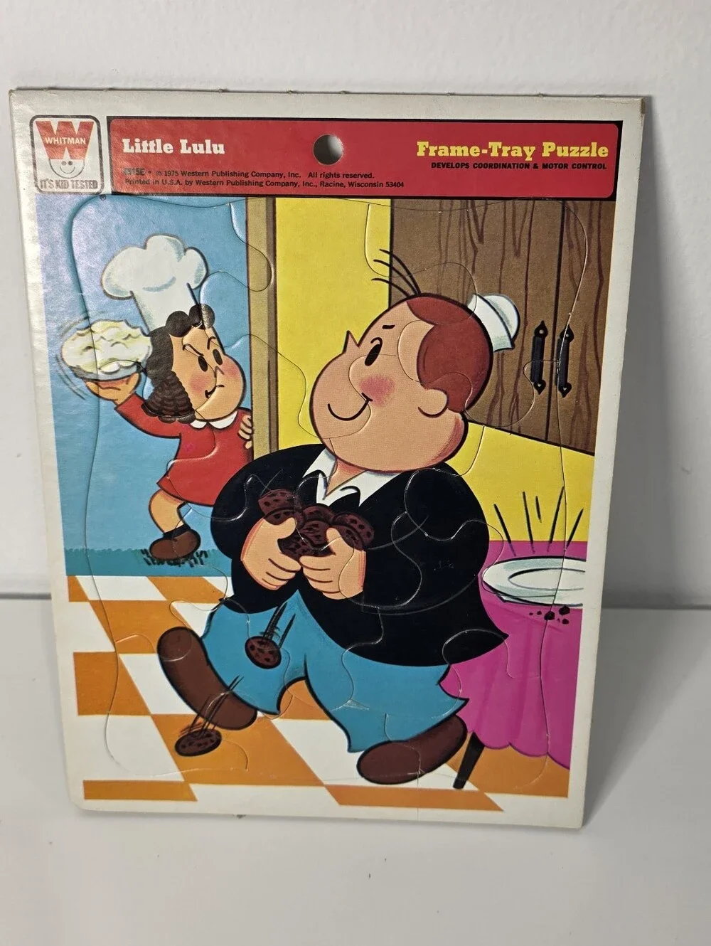 💙Vintage 1975 Little Lulu Frame-Tray Puzzle